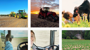 women, farmers, and social media